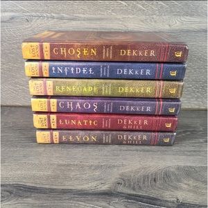Ted Dekker The Lost Books Complete Set of 6 Fantasy History Chronicles Hardcover